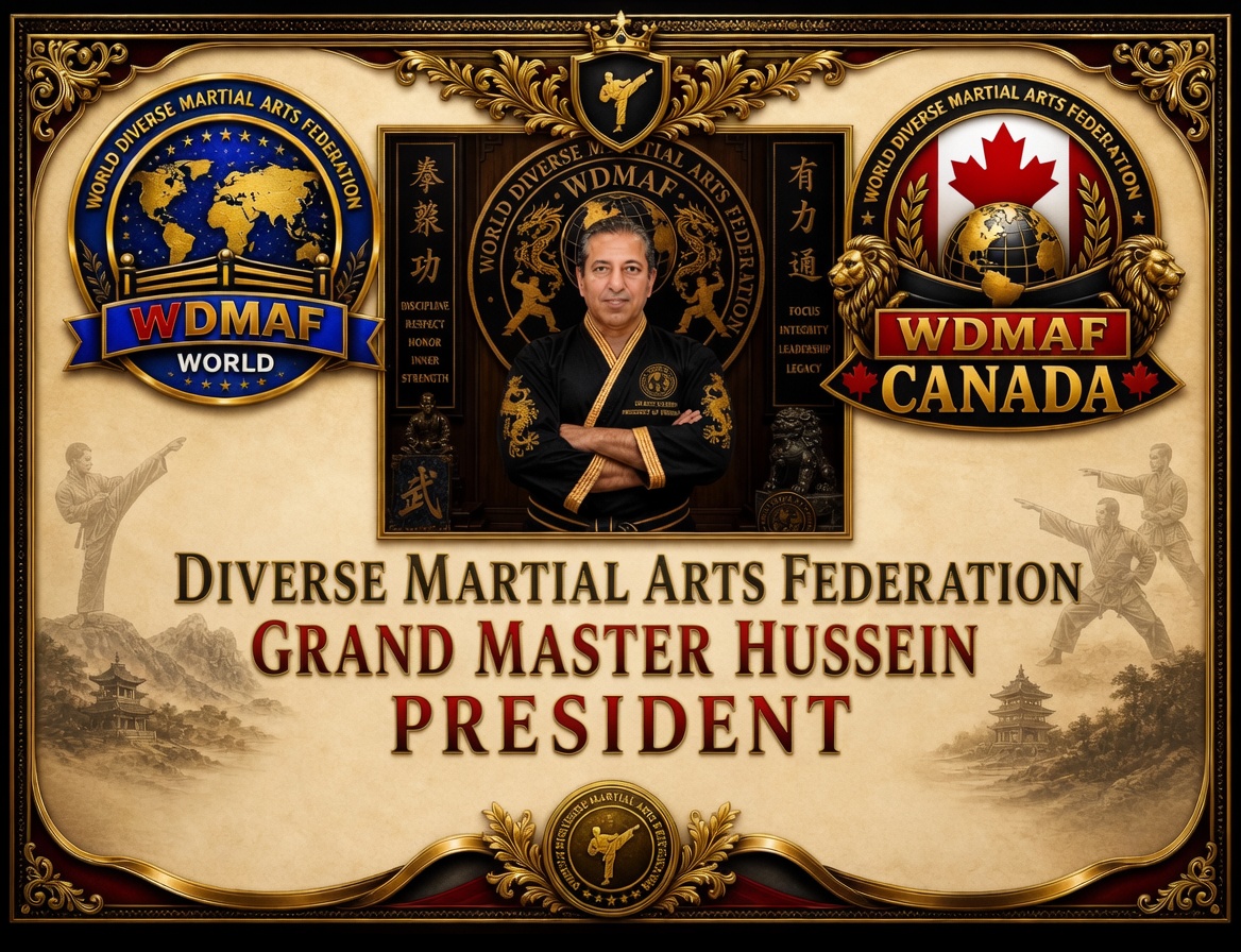 Martial arts training background